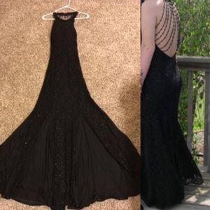 Black prom dress